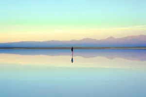 person standing near body of water during daytime jigsaw puzzle