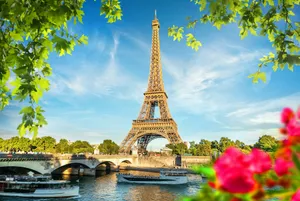 the eiffel tower towering over the city of paris jigsaw puzzle