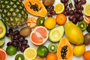 sliced orange fruit and green round fruits jigsaw puzzle