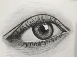 persons eye in grayscale jigsaw puzzle