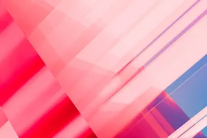 Vibrant abstract geometric pattern with pink and blue gradients creating a modern artistic background. jigsaw puzzle