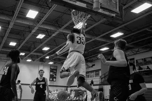 grayscale photo of basketball players playing basketball jigsaw puzzle