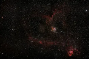 a cluster of stars in the night sky jigsaw puzzle