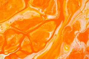 orange and blue abstract painting jigsaw puzzle