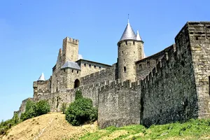 grey concrete castle under blue sky during daytime jigsaw puzzle