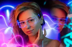 neon jigsaw puzzle