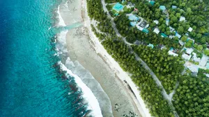 aerial photography of ocean during daytime jigsaw puzzle