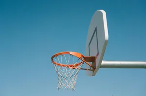 white and orange basketball hoop jigsaw puzzle
