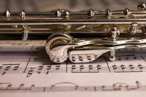 a close-up of a music instrument jigsaw puzzle