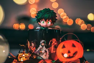 a cup with a cartoon character on it jigsaw puzzle
