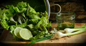 green salad jigsaw puzzle