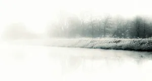 a black and white photo of a body of water jigsaw puzzle