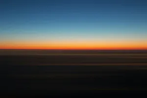 blue and orange sky during sunset jigsaw puzzle