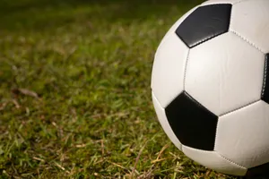 a football ball on the grass jigsaw puzzle