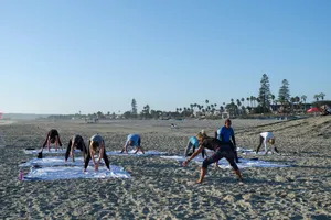 people on beach during daytime jigsaw puzzle