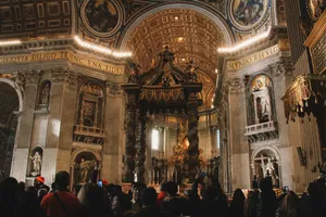 group of person inside the cathedral jigsaw puzzle