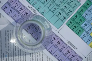 round clear glass on white paper jigsaw puzzle
